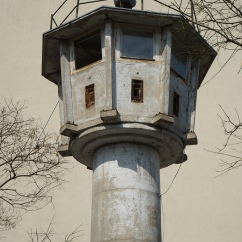 watchtower in the "death strip"