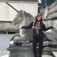 Salzburg is magical: unicorns and snow